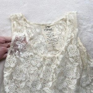 FREE People One - Lace Layering Dress / Cover Up